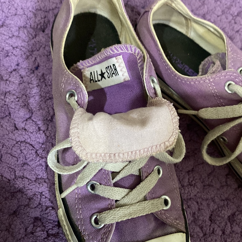Purple Converse - Picture 6 of 6
